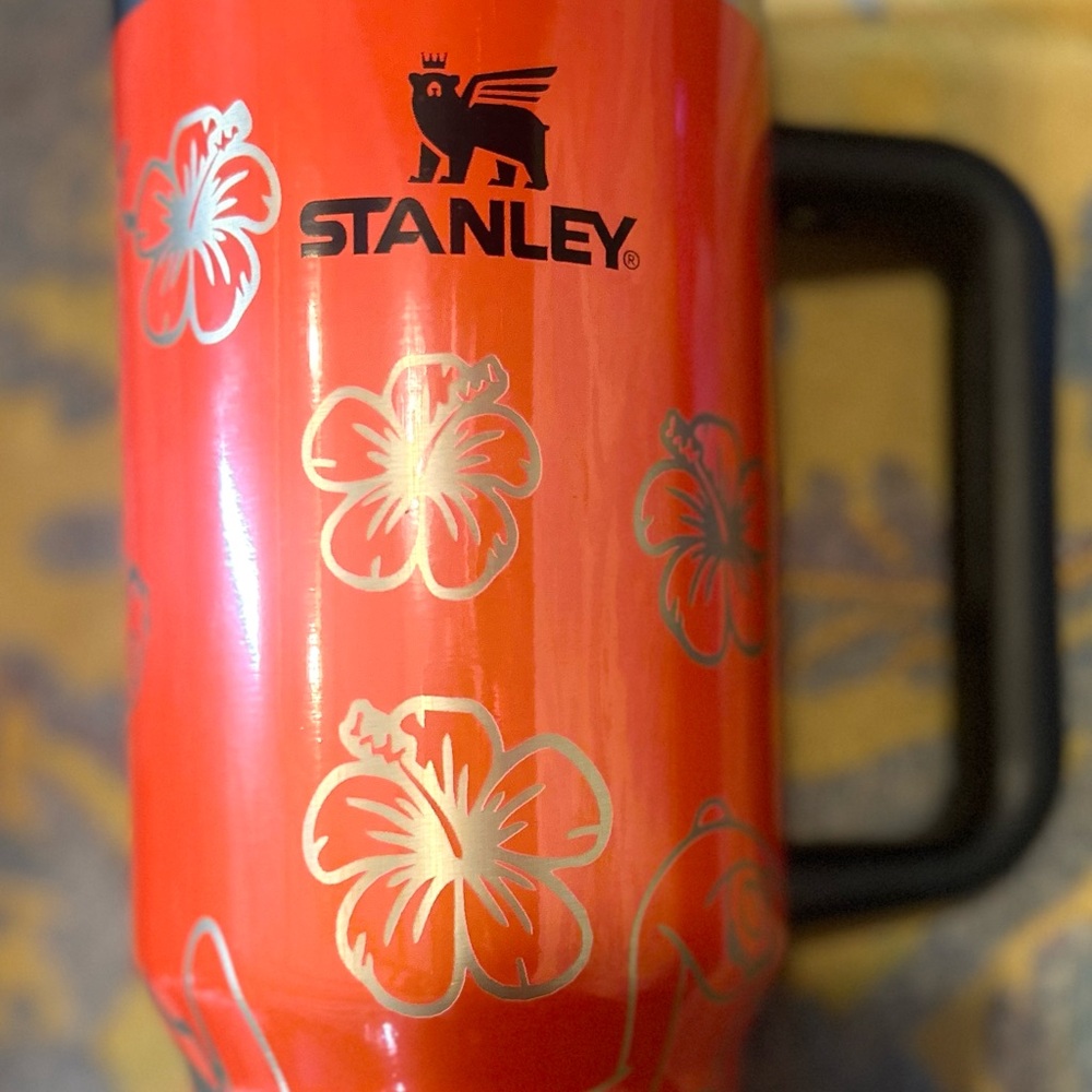 Stanley Orange LILO & Stitch Accent Tumbler Custom Engravings